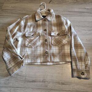 Plaid Tan Jacket